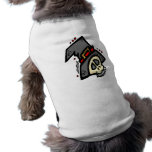 skeleton dog t shirt