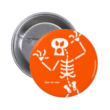 Skeleton Frightening Pins
