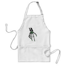 SKELETON HAND OF FATE APRONS