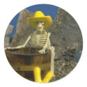 Skeleton Humour stickers