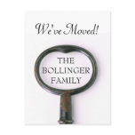 Skeleton Key Moving Announcement Postcard