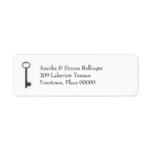 Skeleton Key Return Address Label