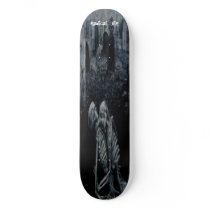 Skeleton Love Skate Board