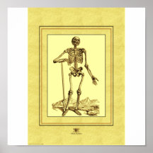 Skeleton Print