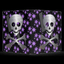 Skeleton Punk Binder binders