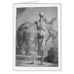 Skeleton & Rhino Greeting Cards