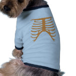 Skeleton Rib Cage pet clothing