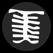 Skeleton stickers
