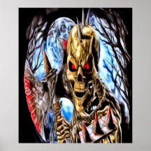 Skeleton Warrior Poster