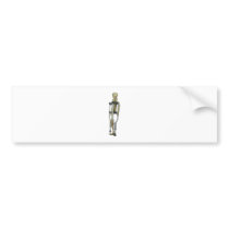 SkeletonOnCrutches100711 Bumper Stickers