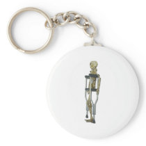 SkeletonOnCrutches100711 Keychains