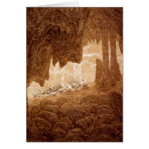 Skeletons in a Cave Retirement card