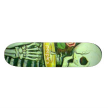Skeletons, peeple's skate deck