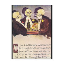 Skeletons Post Cards