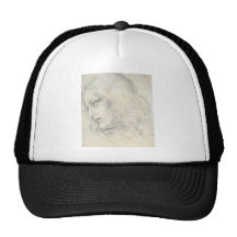 sketch for Leonardo da Vinci's Last supper.. Trucker Hat