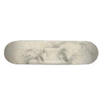 sketch for Leonardo da Vinci's Last supper.. Skate Board Deck