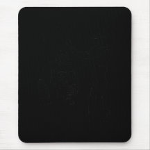 Sketch of Baseball Batter Mousepads