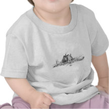 Sketch of Big House T Shirts