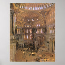 Sketch of Santa Sophia by John Singer Sargent