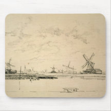 Sketch of Windmills mousepad