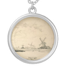 Sketch of Windmills necklace