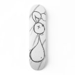 Sketched Bunny skateboards