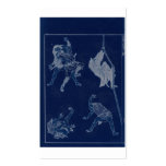 Sketches of Japanese Martial arts, Ninja c.1800's Business Card