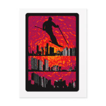 SKI ALL LEVELED POSTCARDS