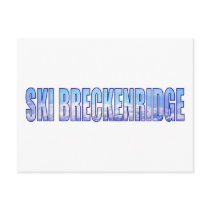 Ski Breckenridge, Colorado Postcard