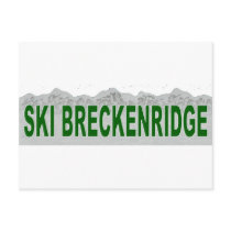 Ski Breckenridge, Colorado Post Card