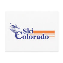 Ski Colorado (male) Post Card