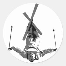 Ski de style libre autocollant
