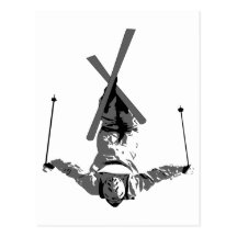Ski de style libre cartes postales