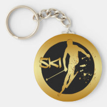 SKI KEYCHAIN