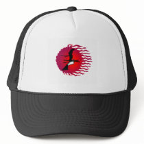 Ski like royalty trucker hat