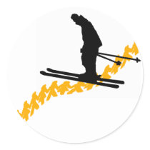 Ski More Most Stickers