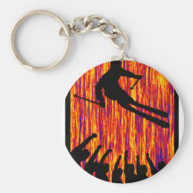 SKI MOUNTAIN HOP KEYCHAINS