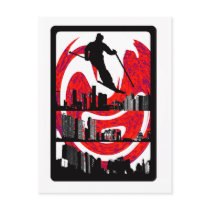 SKI NEW CITY POST CARDS