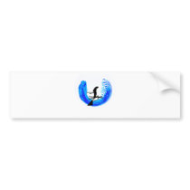 Ski Perfect Parks Bumper Stickers