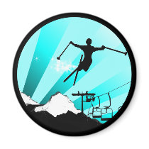 ski powder trail