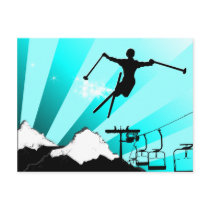 ski powder trail