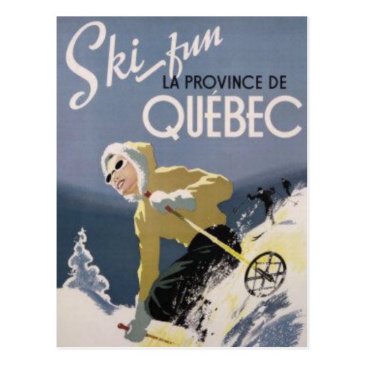 Ski Quebec Postcards