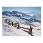 SKi resost Postcard