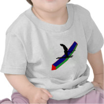 Ski slope bound tee shirt