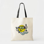 Ski souriant sac de toile