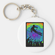 SKI THE ENCOURAGED KEYCHAINS