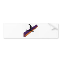 Ski the happenings bumper stickers
