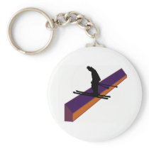 Ski the happenings keychains