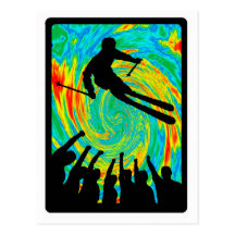 SKI THE MOVEMENT POST CARDS