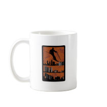 SKI THE PLAN COFFEE MUG